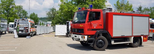 Beim Marathon im Einsatz